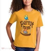 Parrot Mom Kids T-Shirt thumb 2