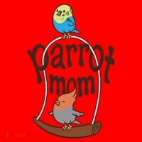 Parrot Mom Santa Hat thumb 1