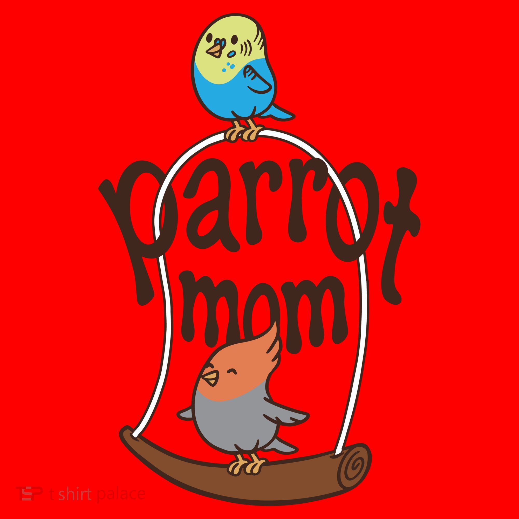 Parrot Mom Santa Hat