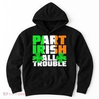 Part Irish All Trouble Hoodie thumb 0