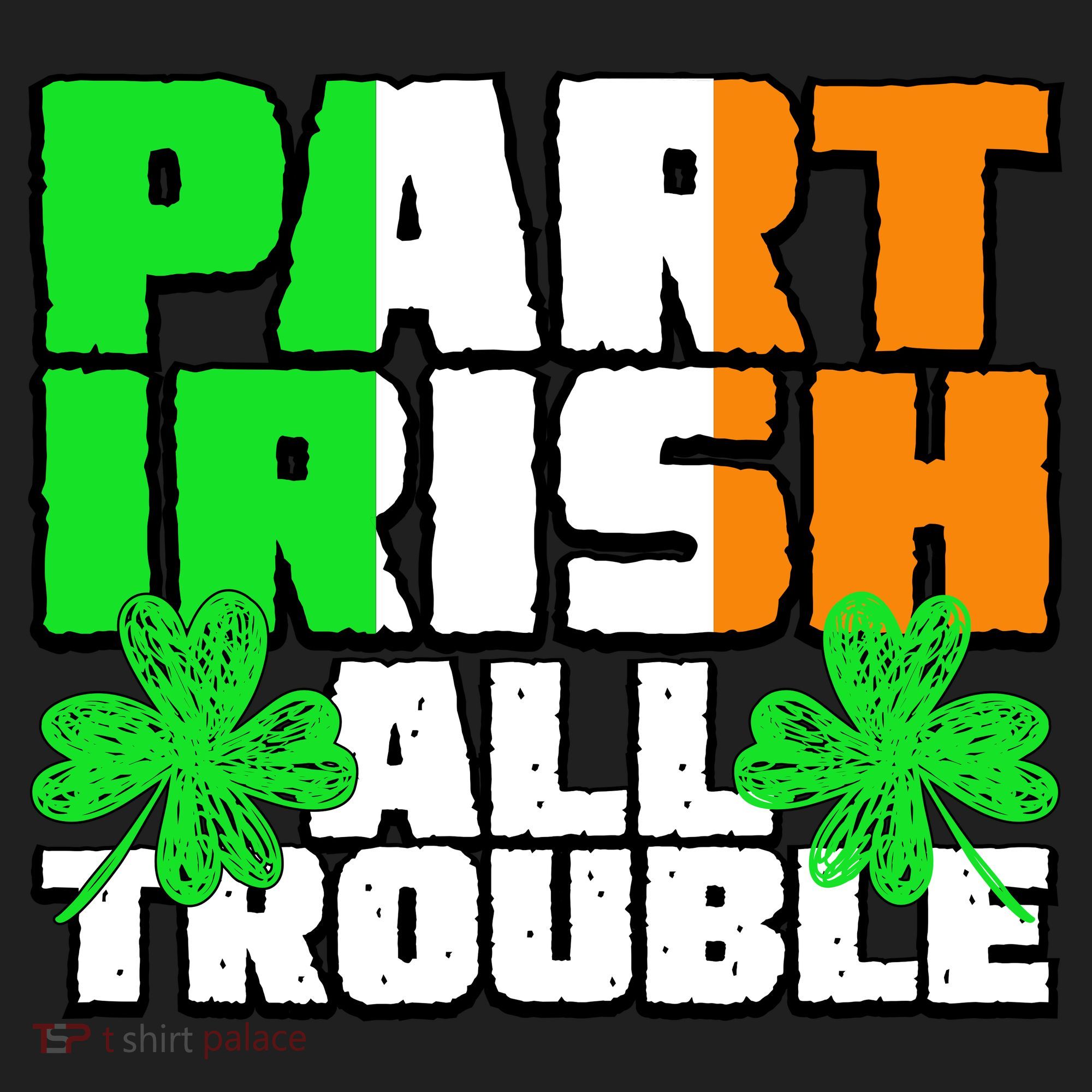 Part Irish All Trouble Beanie