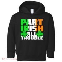 Part Irish All Trouble Toddler Hoodie thumb 0
