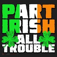 Part Irish All Trouble Golf Towel thumb 3