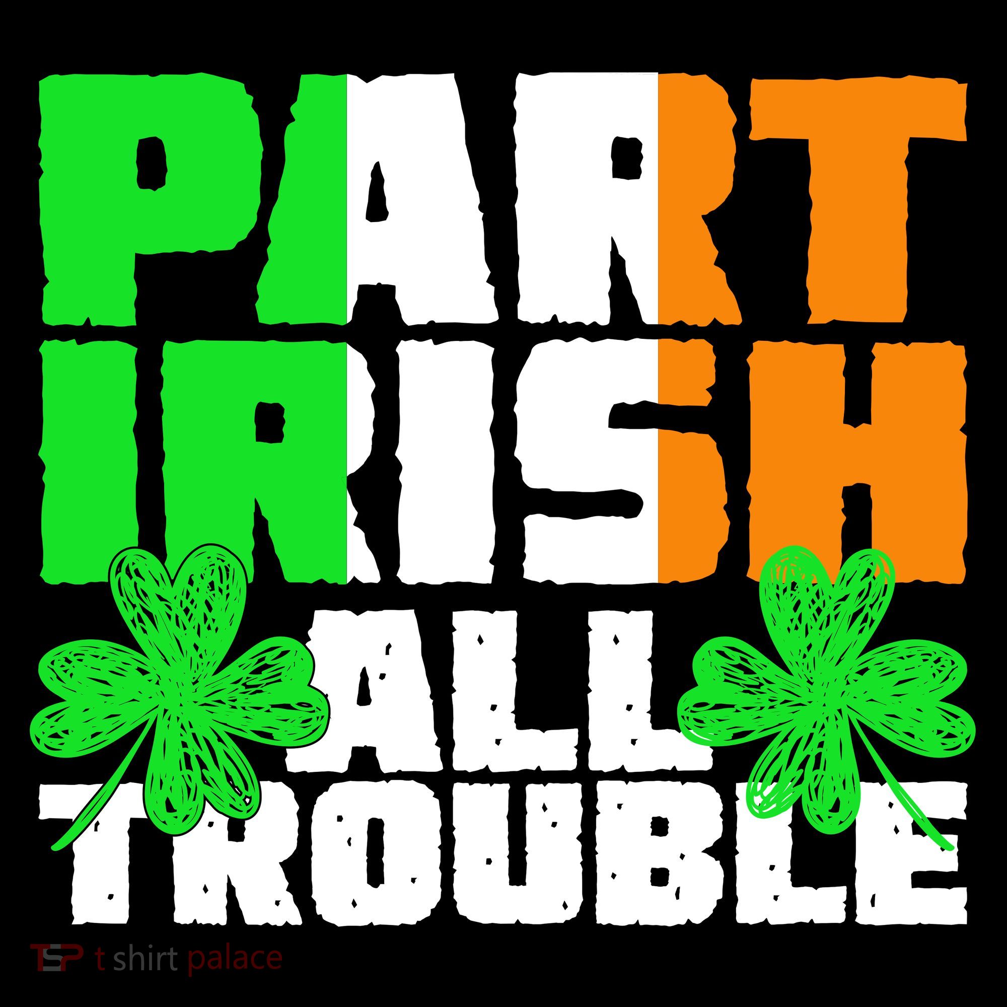 Part Irish All Trouble Women's Long Sleeve Shirt