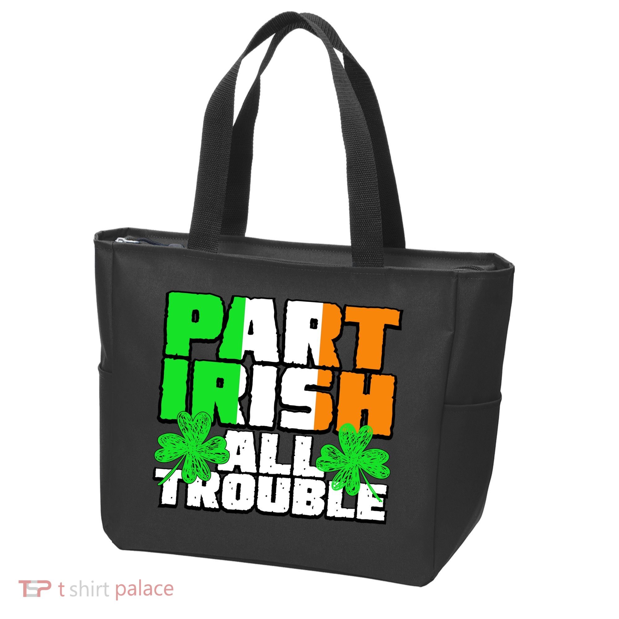 Part Irish All Trouble Tote Bag