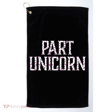 Part Unicorn Golf Towel