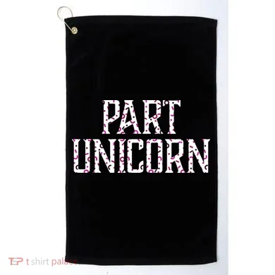 Part Unicorn Golf Towel