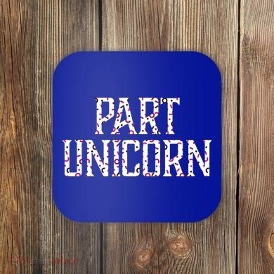 Part Unicorn Coaster