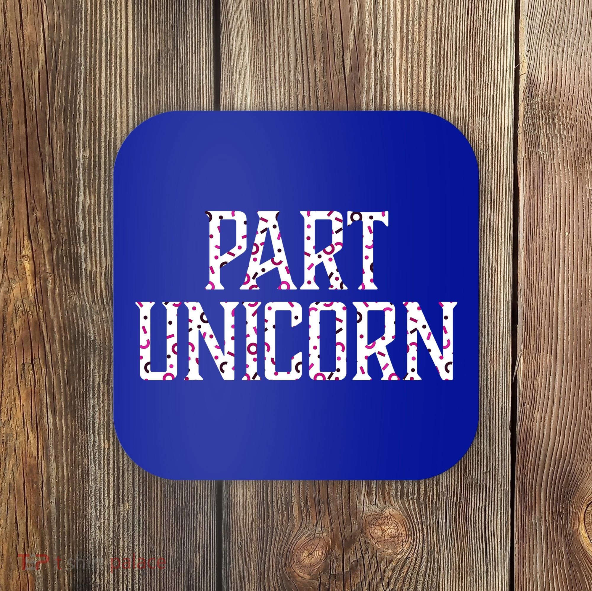 Part Unicorn Coaster