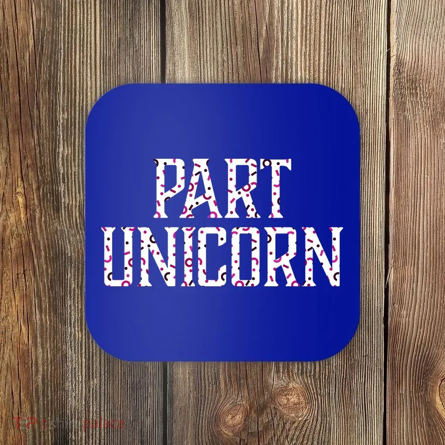 Part Unicorn Coaster