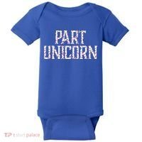 Part Unicorn Baby Bodysuit thumb 0