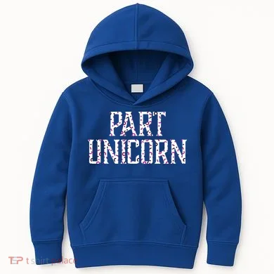 Part Unicorn Kids Hoodie