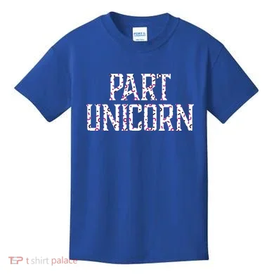 Part Unicorn Kids T-Shirt