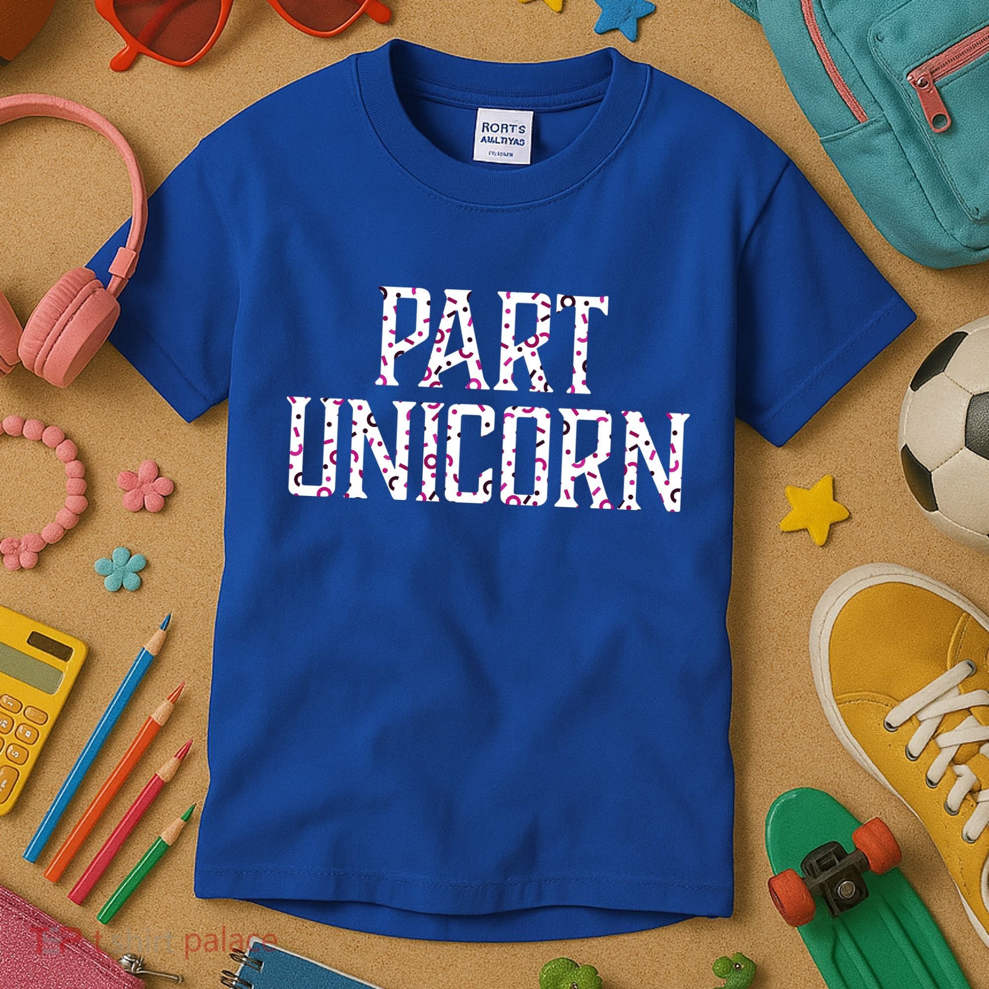 Part Unicorn Kids T-Shirt