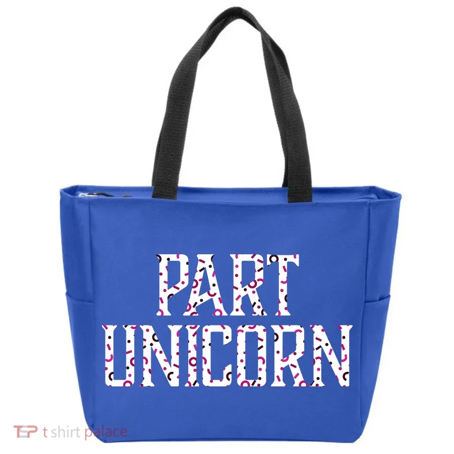 Part Unicorn Tote Bag