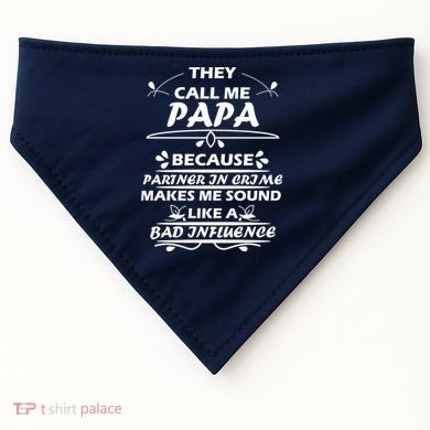 Partner And Crime Papa USA-Made Doggie Bandana