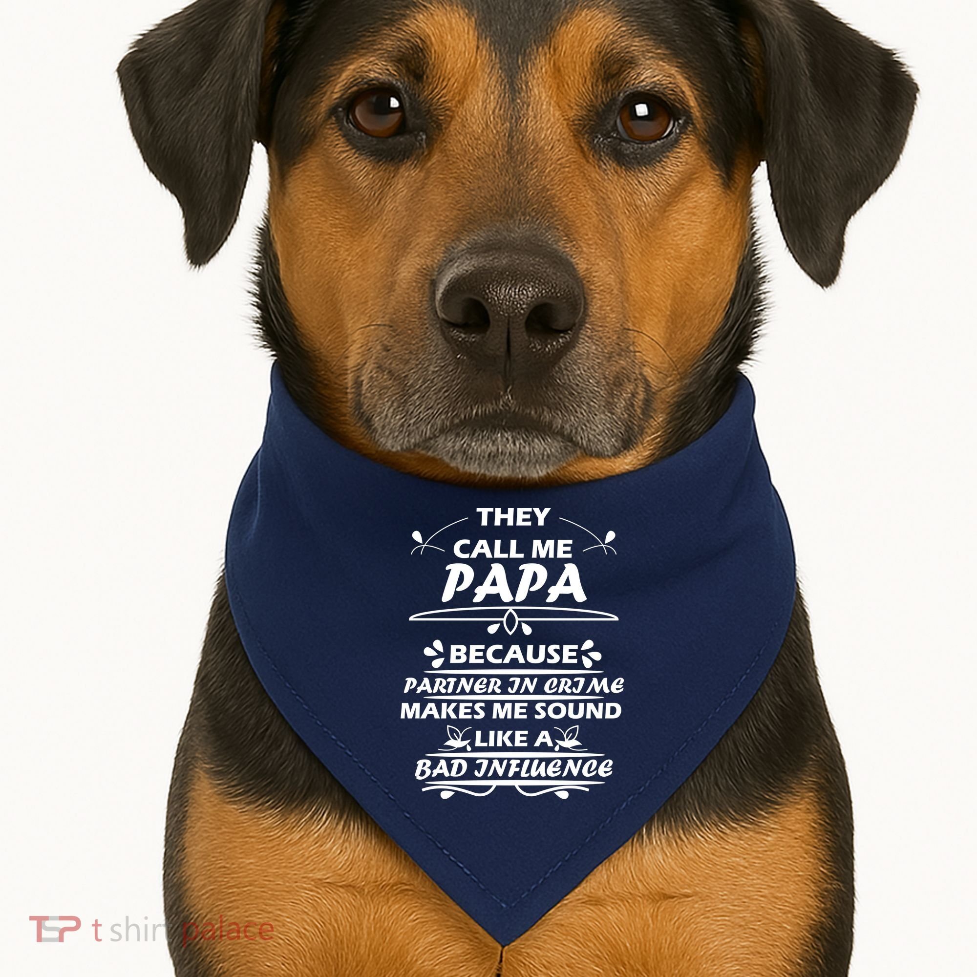 Partner And Crime Papa USA-Made Doggie Bandana