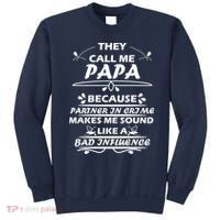 Partner And Crime Papa Sweatshirt thumb 0