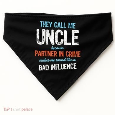 Partner In Crime Uncle USA-Made Doggie Bandana