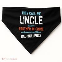 Partner In Crime Uncle USA-Made Doggie Bandana thumb 0