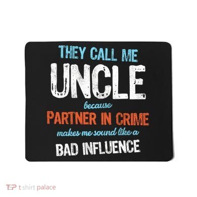 Partner In Crime Uncle Mousepad