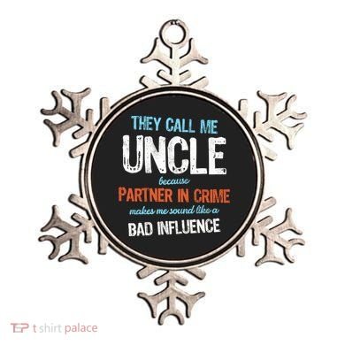 Partner In Crime Uncle Ornament