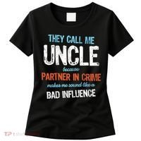 Partner In Crime Uncle Women's T-Shirt thumb 0
