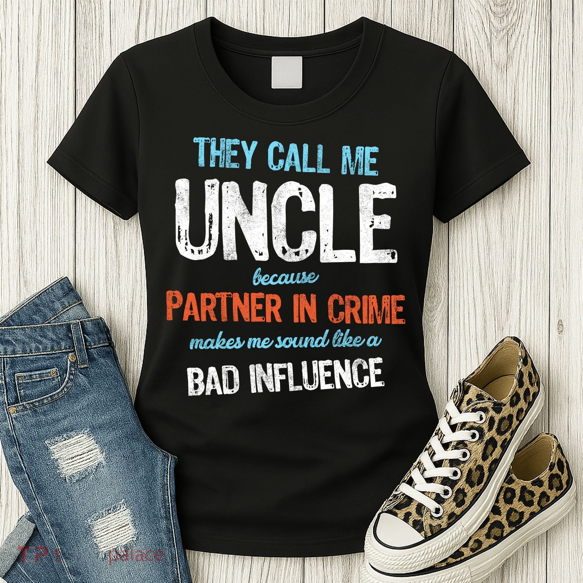 Partner In Crime Uncle Women's T-Shirt