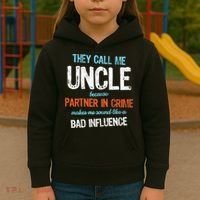 Partner In Crime Uncle Kids Hoodie thumb 3