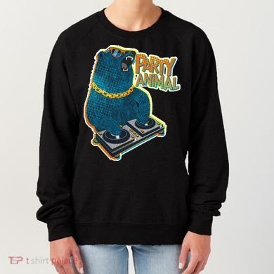 Party Animal - DJ Bear Women's Sweatshirt
