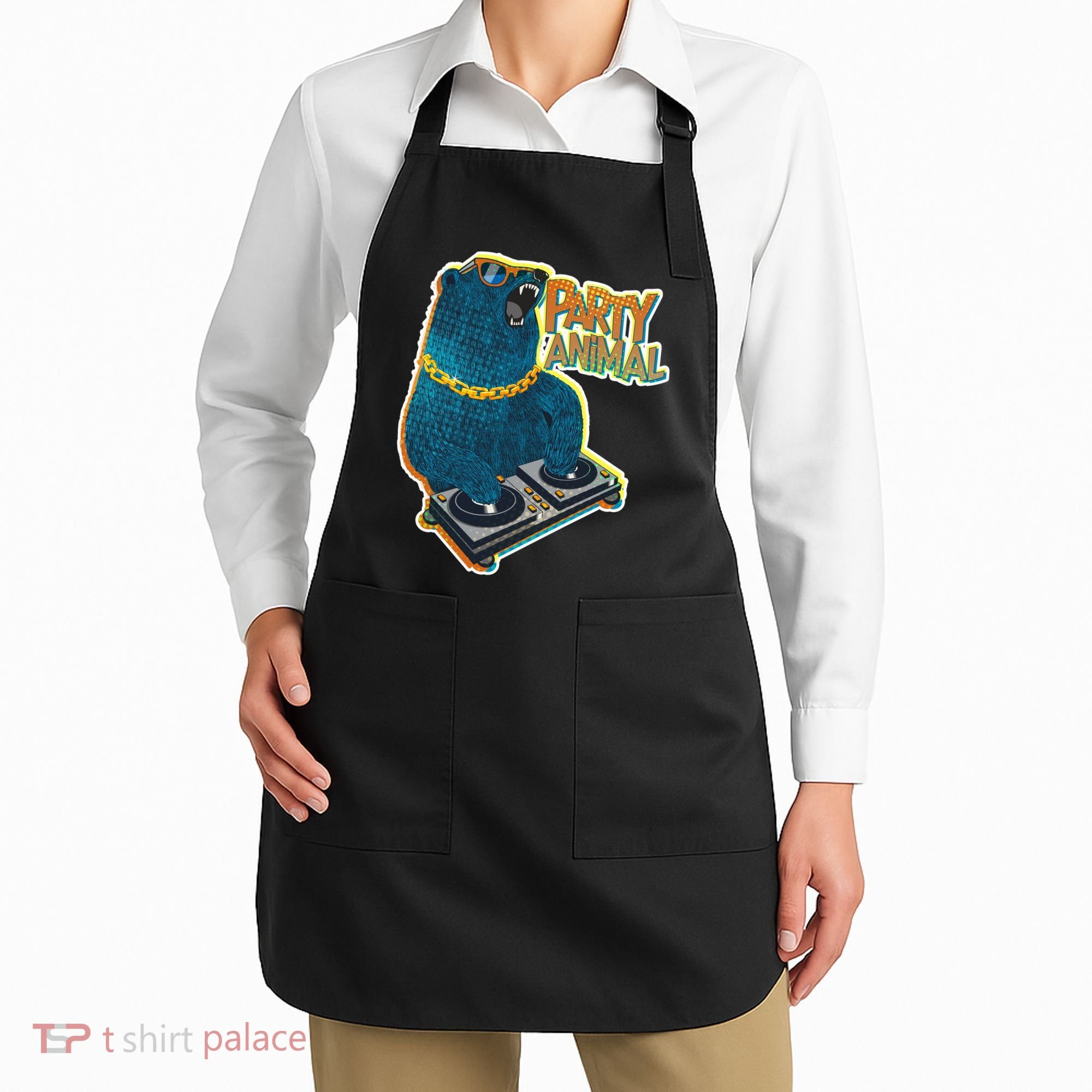 Party Animal - DJ Bear Apron