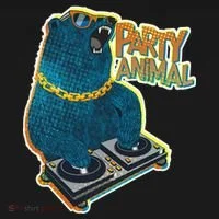Party Animal - DJ Bear Bucket Hat thumb 4