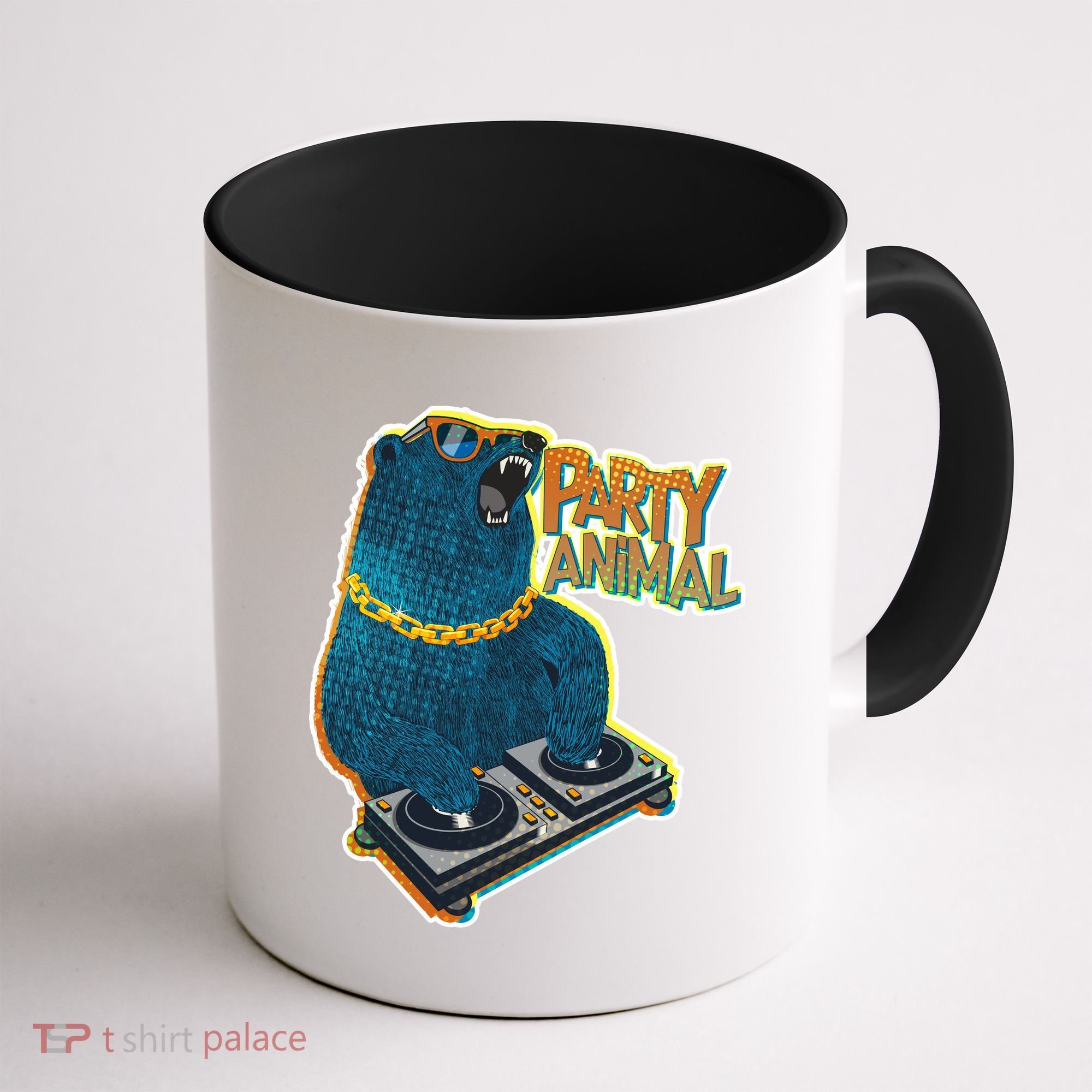 Party Animal - DJ Bear Coffee Mug