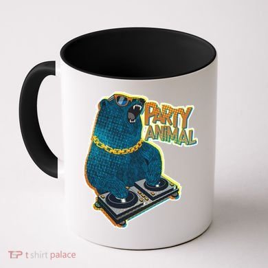 Party Animal - DJ Bear Coffee Mug