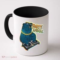 Party Animal - DJ Bear Coffee Mug thumb 0