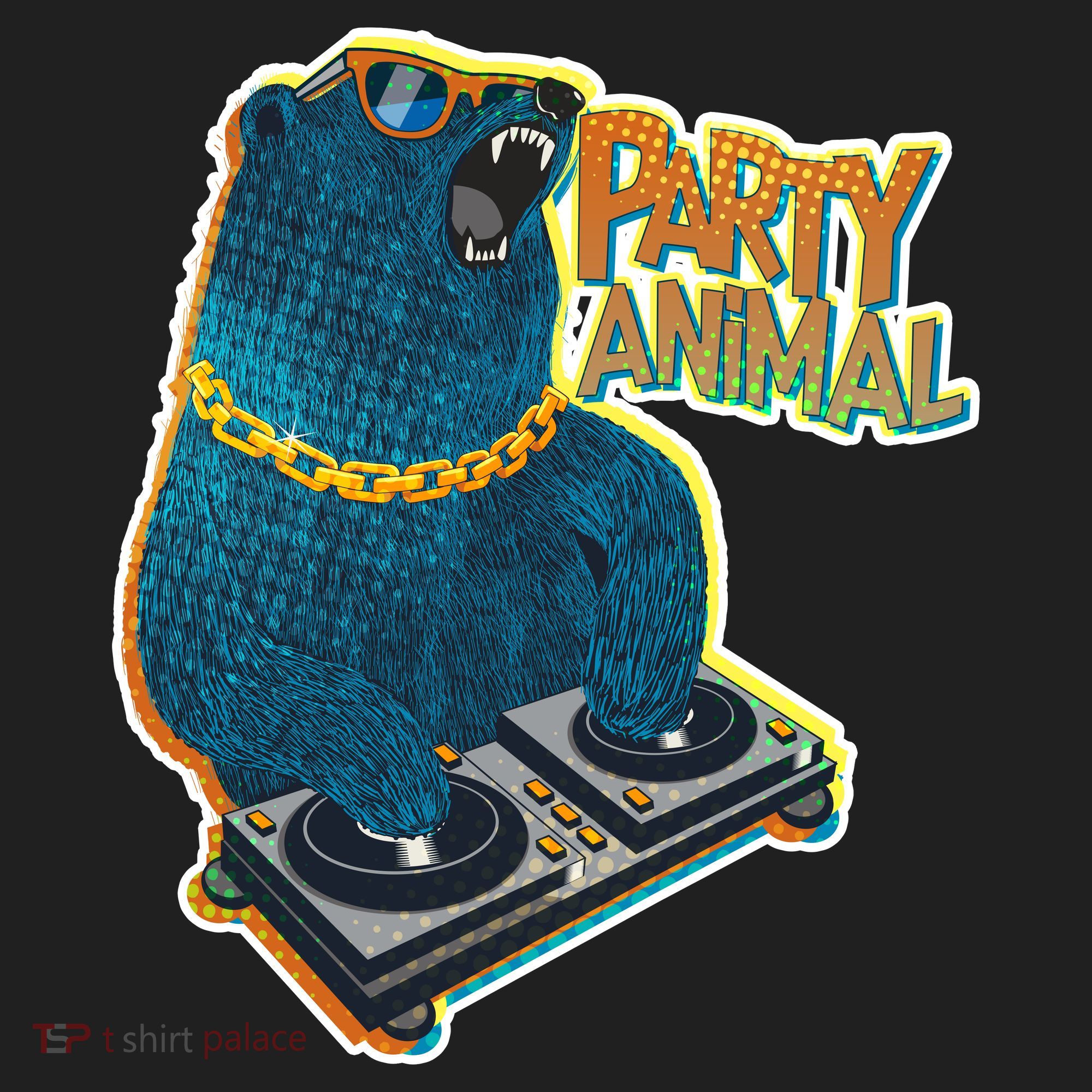 Party Animal - DJ Bear Beanie