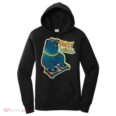 Party Animal - DJ Bear Women's Hoodie