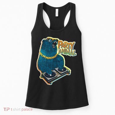 Party Animal - DJ Bear Women's Tank Top