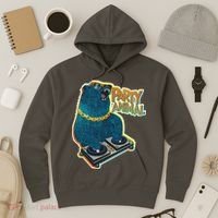 Party Animal - DJ Bear Hoodie thumb 3