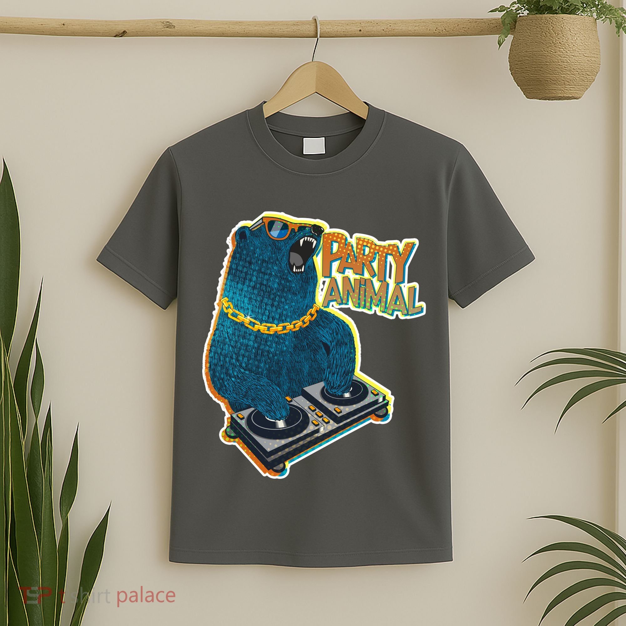 Party Animal - DJ Bear T-Shirt