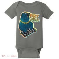 Party Animal - DJ Bear Baby Bodysuit thumb 0