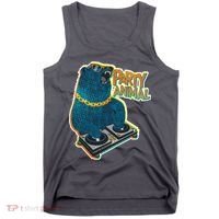 Party Animal - DJ Bear Tank Top thumb 0