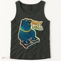 Party Animal - DJ Bear Tank Top thumb 2
