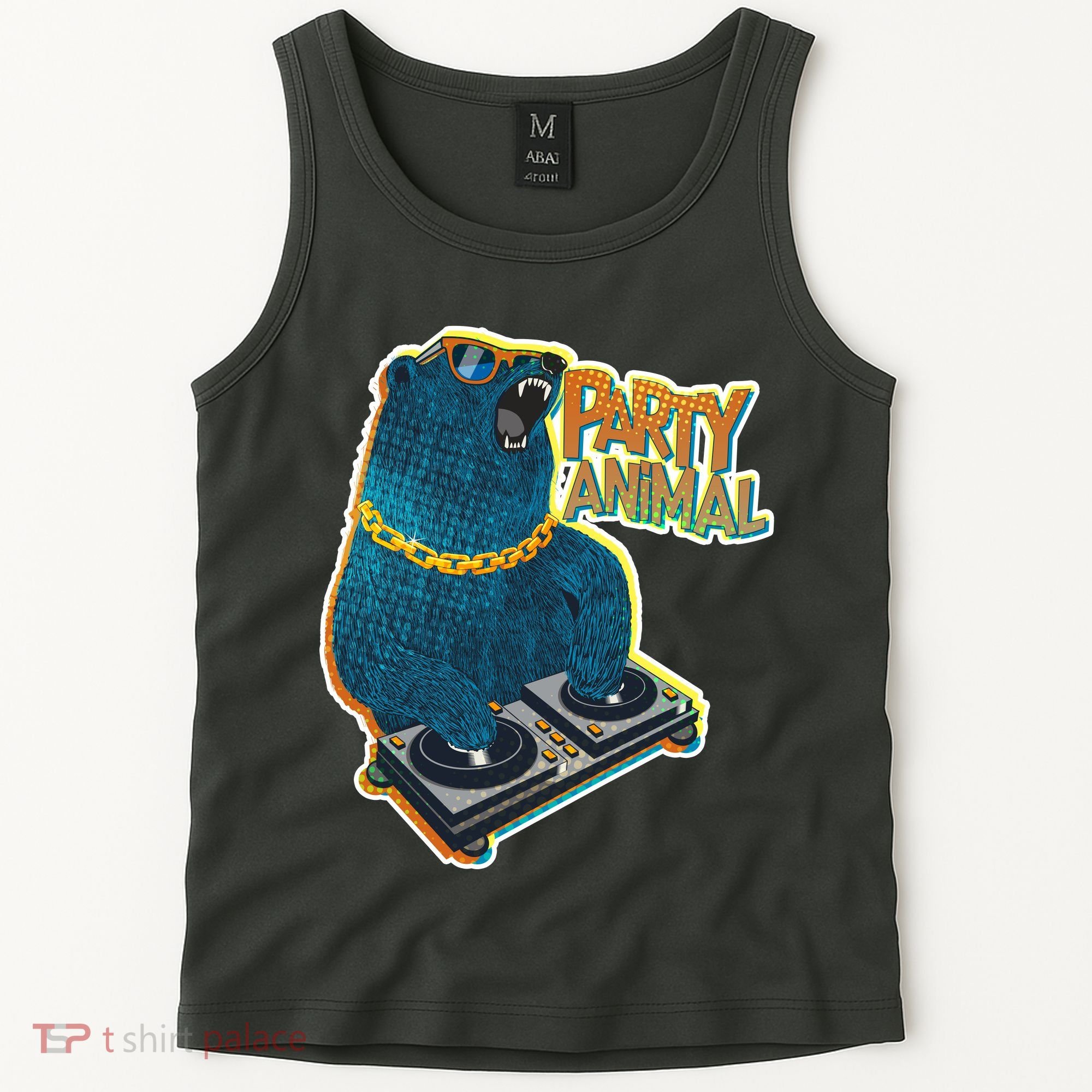 Party Animal - DJ Bear Tank Top