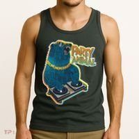 Party Animal - DJ Bear Tank Top thumb 3