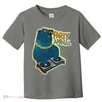 Party Animal - DJ Bear Toddler T-Shirt thumb 0