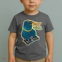 Party Animal - DJ Bear Toddler T-Shirt thumb 2
