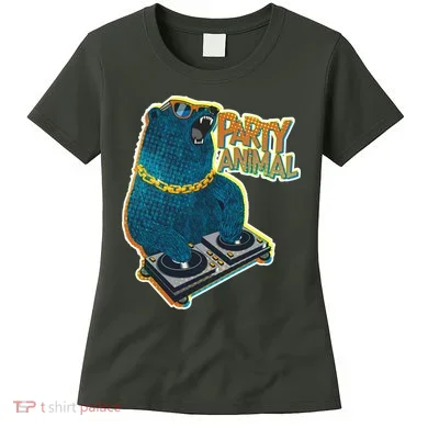 Party Animal - DJ Bear Women's T-Shirt