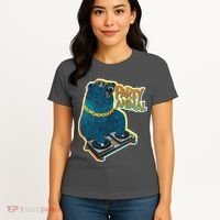 Party Animal - DJ Bear Women's T-Shirt thumb 4