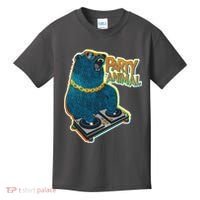 Party Animal - DJ Bear Kids T-Shirt thumb 0